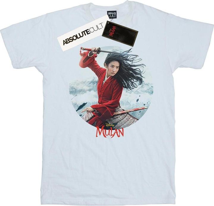 Disney Mulan Movie Sword Poster TShirt (4XL)