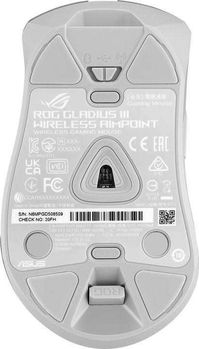 Produktbild ASUS ROG Gladius III (Kabellos, Kabelgebunden)