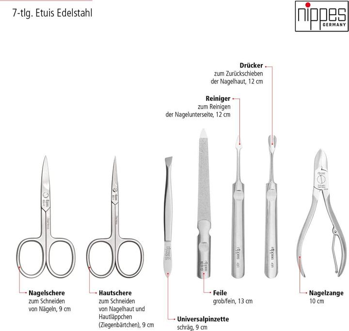 Image du produit Nippes Set de manucure Premium Line