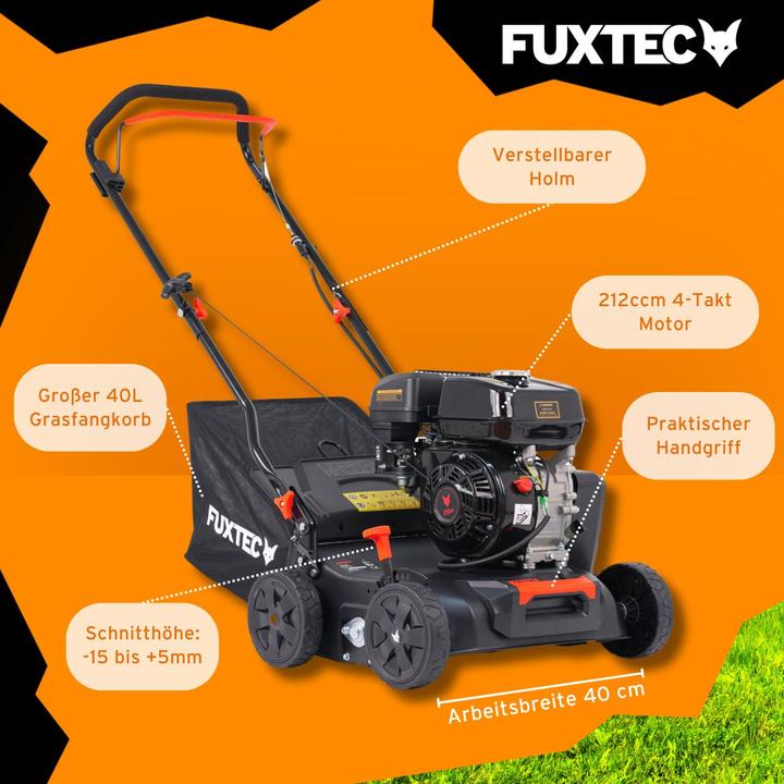 Actual product image Fuxtec FX-BV240ECO petrol scarifier