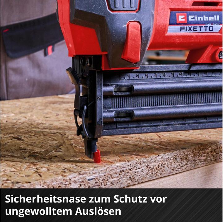 Actual product image Einhell FIXETTO 18/50 N Battery Nailer