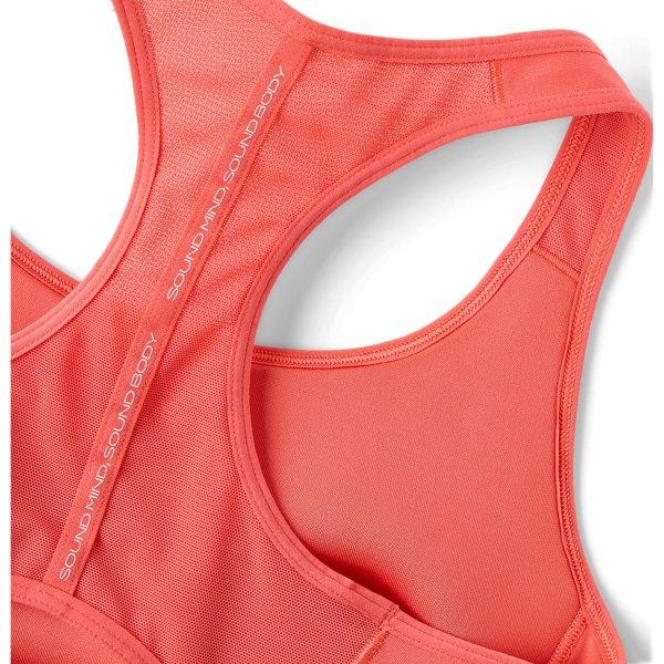 Actual product image ASICS Performance Road Compression Bra Lady Coral Reef / Greyish Purple (L)
