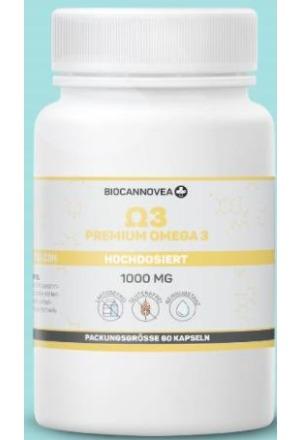 Actual product image Biocannovea Omega 3 Caps (60 Piece, Capsules, 116 g)