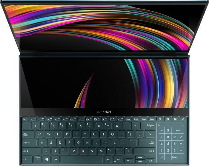 Produktbild ASUS ZenBook Pro Duo – UX581GV-H2001R (15.60", Intel Core i9-9980HK, 32 GB, 1000 GB, DE)