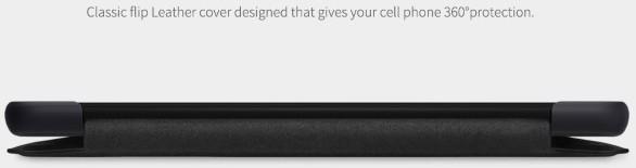 Actual product image Nillkin Qin Series (Samsung Galaxy Note 10 Lite)