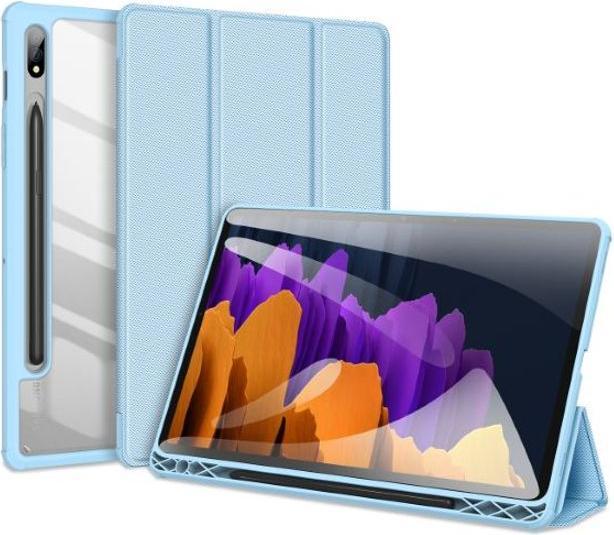 Actual product image Dux Ducis Toby Series Leather Book Cover Case (Galaxy Tab S8, Galaxy Tab S7)
