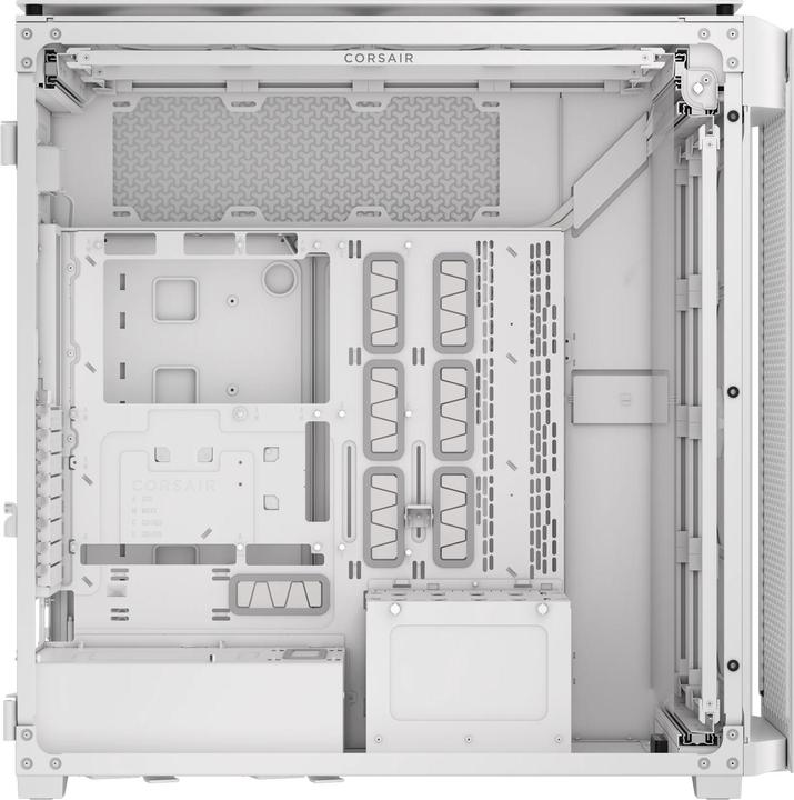 Actual product image Corsair Case iCUE 9000D RGB Airflow Tower TG white (E-ATX, ATX, SSI EEB, mATX)