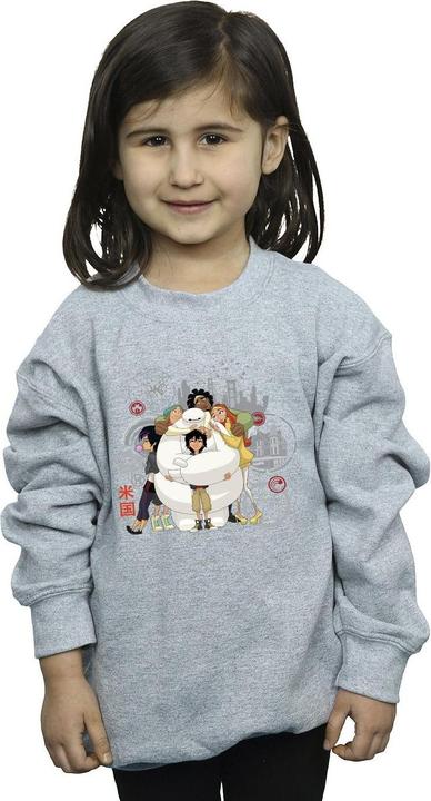 Immagine prodotto Disney Big Hero 6 Baymax Group Hug Felpa Ragazze (104)