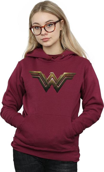Immagine prodotto Felpa con cappuccio da donna/ragazzo con logo Wonder Woman (S)