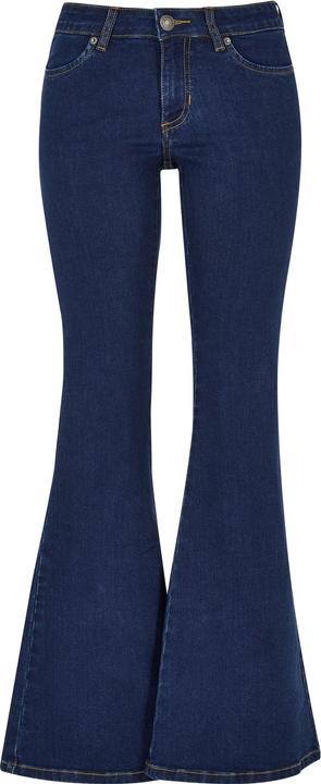 Urban Classics Ladies Organic Low Waist Flared Denim