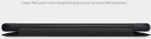 Actual product image Nillkin Qin Series (Xiaomi Redmi Note 8T)