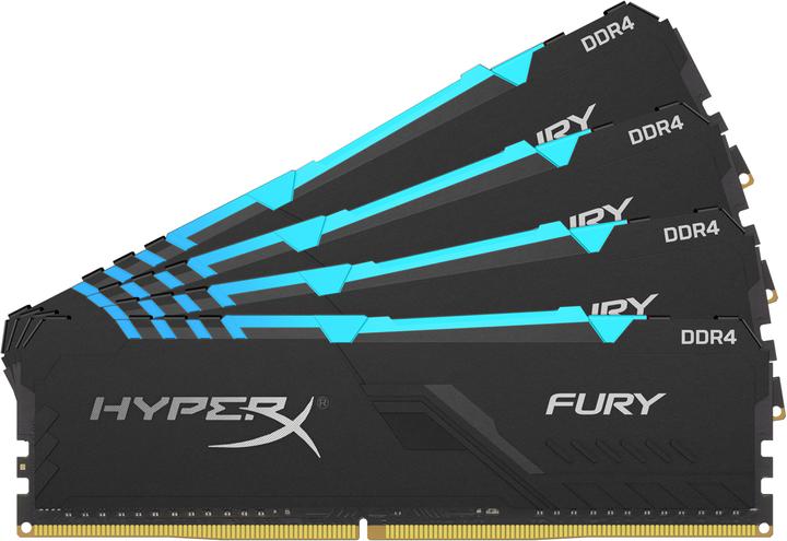 Produktbild HyperX Fury RGB (4 x 8GB, 3600 MHz, DDR4-RAM, DIMM)