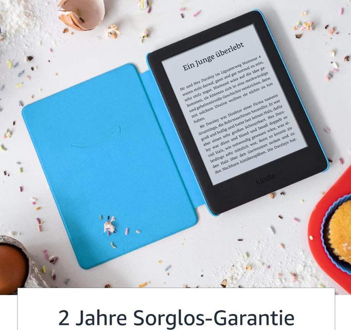 Produktbild Amazon Kindle Kids Edition without Special Offers inkl. Hülle (2019) (6", 8 GB, Schwarz, Blau)