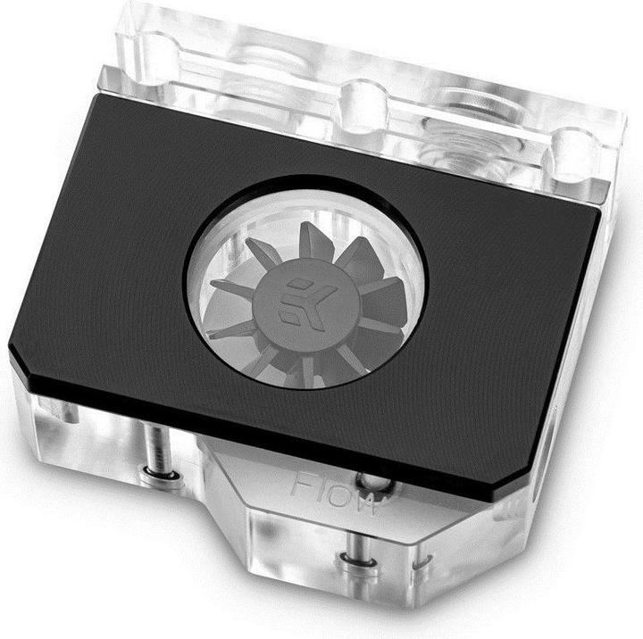 EKWB EK Quantum Scalar Flowmeter Top-To-Bottom D-RGB