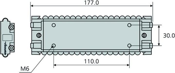 Produktbild Accuride Linearführung mit Kugelumlaufwagen DA0116RC