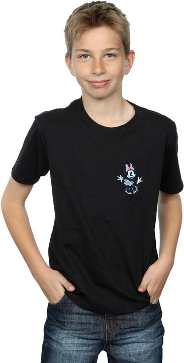 Immagine prodotto Disney Minnie Mouse Dancing Chest Maglietta Ragazzi (128)