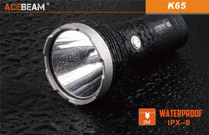 Produktbild AceBeam K65 6200 Lumen LED Taschenlampe