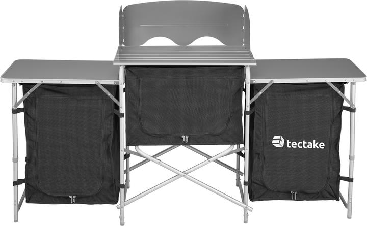 Image du produit tectake Cuisine de camping 172x52x104cm