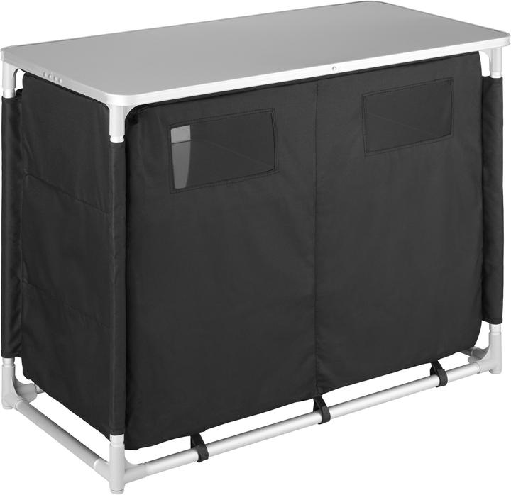 Actual product image tectake Camping kitchen 97x47.5x78cm