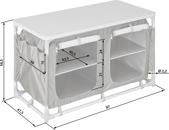 Produktbild tectake Campingküche