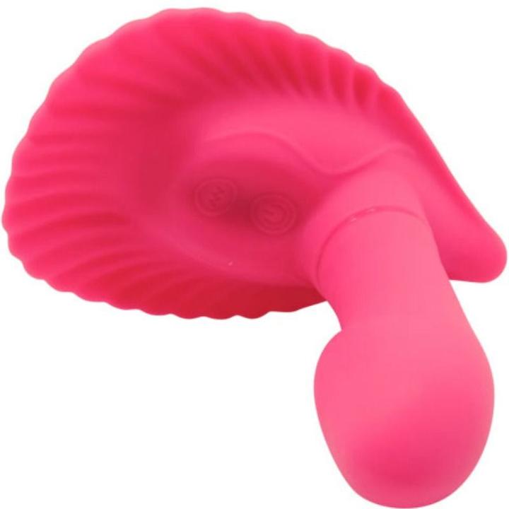 Actual product image Pretty Love Couple vibrator "Fancy Clamshell" with remote control
