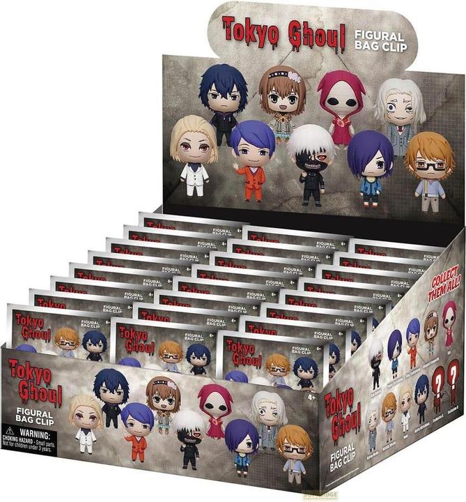 Produktbild Monogram Int. Tokyo Ghoul 3D PVC-Taschenanhänger Series 2 Display (24)