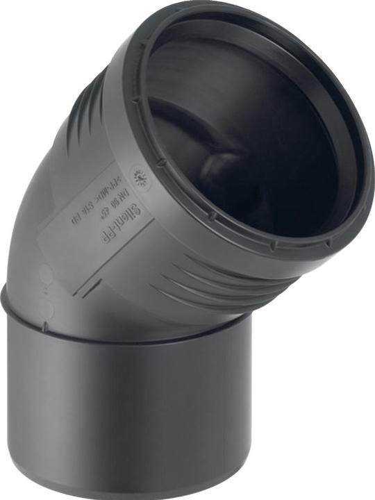 Geberit Vertriebs GmbH Silent-PP Bogen mit Muffe 45Grad DN100