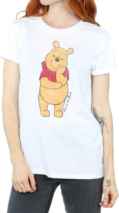 Actual product image Winnie the Pooh Womens/Ladies Cotton Boyfriend T-Shirt (M)