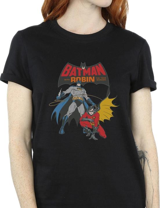 Immagine prodotto Maglietta boyfriend in cotone Batman e Robin (4XL)