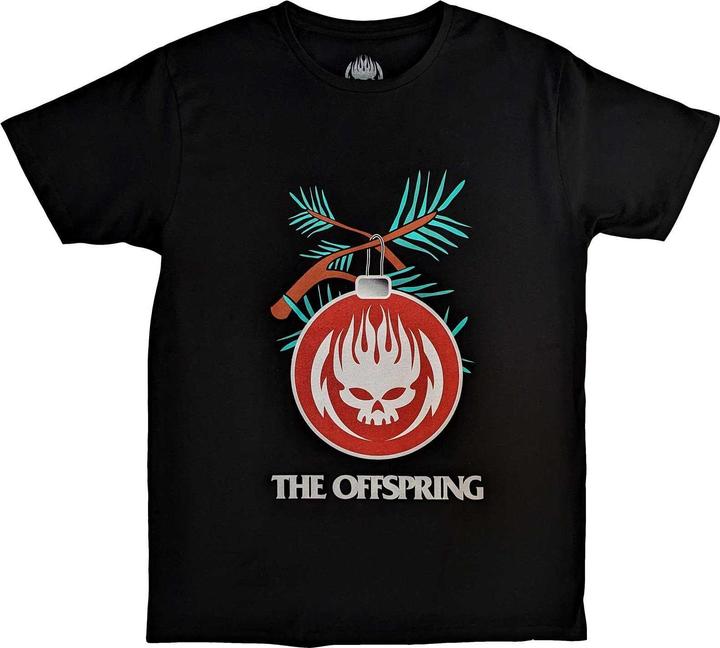 Actual product image The Offspring Unisex Adult Bauble T-Shirt (S)