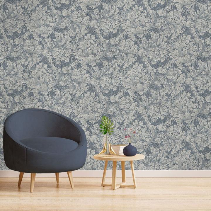 Actual product image World of Wallpaper Rossetti Leaves Wallpaper