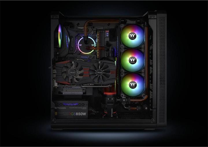 Actual product image Thermaltake Pure 12 ARGB Sync (120 mm, 3 x)