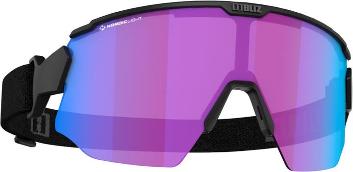 Immagine prodotto Bliz Breeze Nano Optics Nordic Light (Nero opaco, Begonia, Viola w Blu Multi, Marrone con specchio argento)