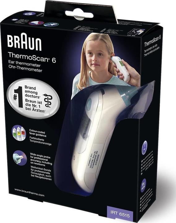 Produktbild Braun ThermoScan 6 IRT 6515 (Ohr)