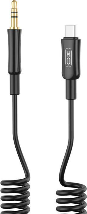 Produktbild xO Kabel Audio NB-R255B USB-C - Klinke 3,5mm 1,0m schwarz (1 m)
