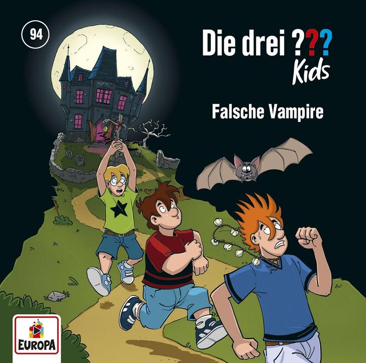 Actual product image The three DREI FRAGEZEICHEN kids 94 - False vampires (The three ??? kids, German)