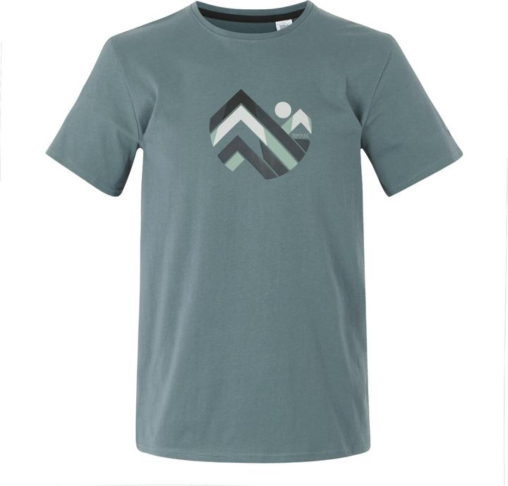 Actual product image Regatta Mens Breezed V Mountain Peaks T-Shirt (4XL)