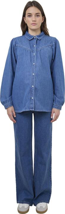 Actual product image Vertbaudet Denim blouse for pregnancy and breastfeeding (46)
