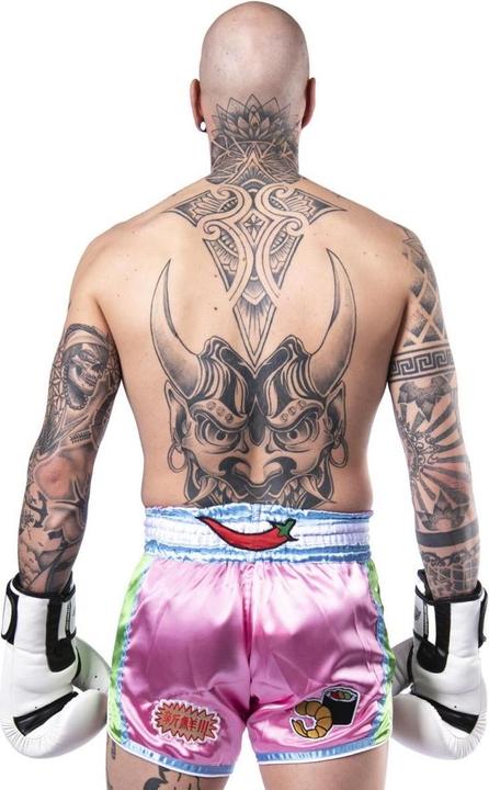 Actual product image 8Weapons 8 WEAPONS Muay Thai Shorts - Yummy green S (S)