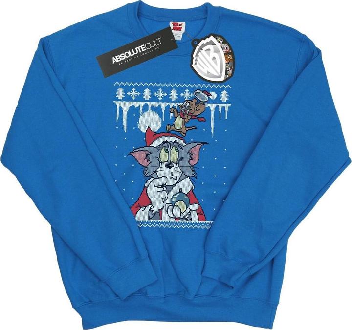 Image du produit Tom & Jerry - Sweat CHRISTMAS FAIR ISLE - Homme (S)