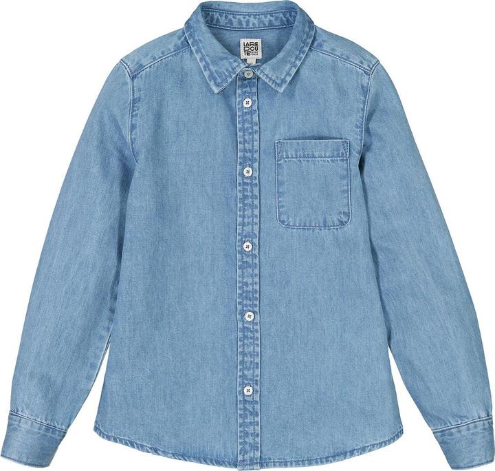 Actual product image La Redoute Collections Denim shirt (116)
