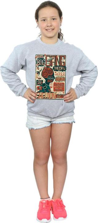 Actual product image Big Bang Theory Girls Infographic Poster Sweatshirt (116)