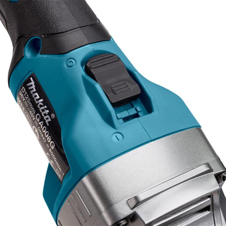 Actual product image Makita 40V Battery Angle Grinder GA008GM201 (125 mm)