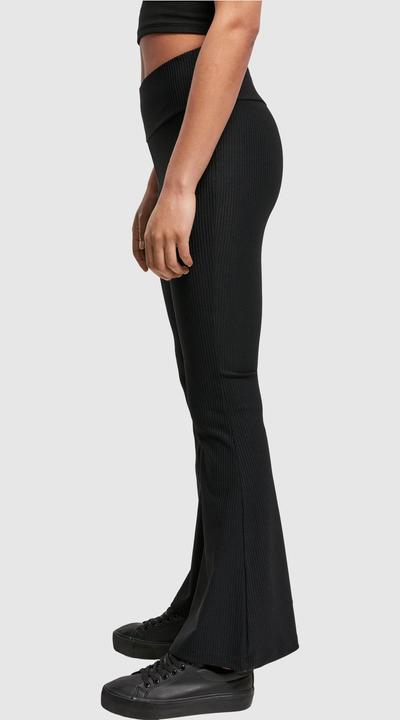 Produktbild Urban Classics Ladies High Waist Rib Boot Cut Leggings (XXL)