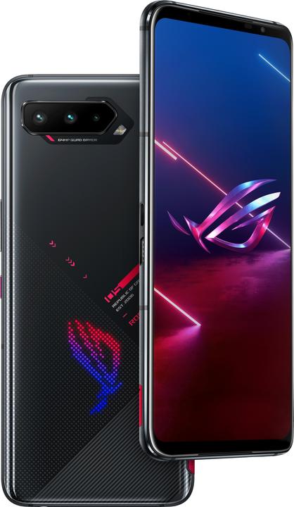 Produktbild ASUS ROG Phone 5s (16GB) (512 GB, Phantom Black, 6.78", Dual SIM, 64 Mpx, 5G)
