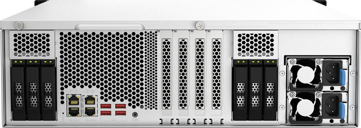 Actual product image QNAP TS-h2287XU-RP-E2378-64G Intel Xeon E-2378 8 Cores/16 Threads 64GB ECC DDR4 4x16 22-Bay 4U rackm (0 TB)