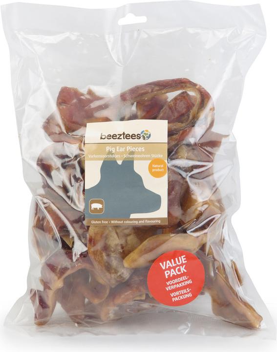 Immagine prodotto Beeztees Pezzi di orecchie di maiale (500 g)