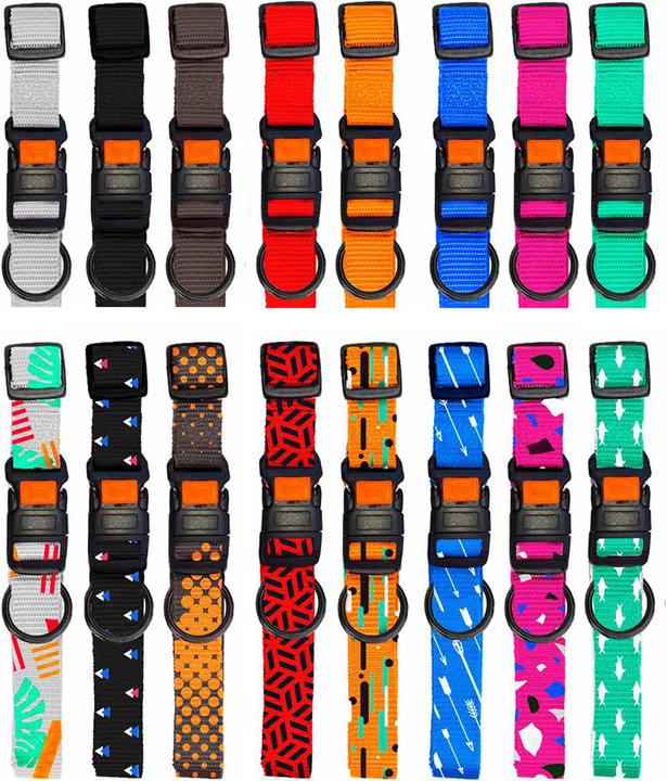 Actual product image Karlie Art Sportiv Plus Collar adjustable new universal colors Mix and Match (XL, Dog, Walks)