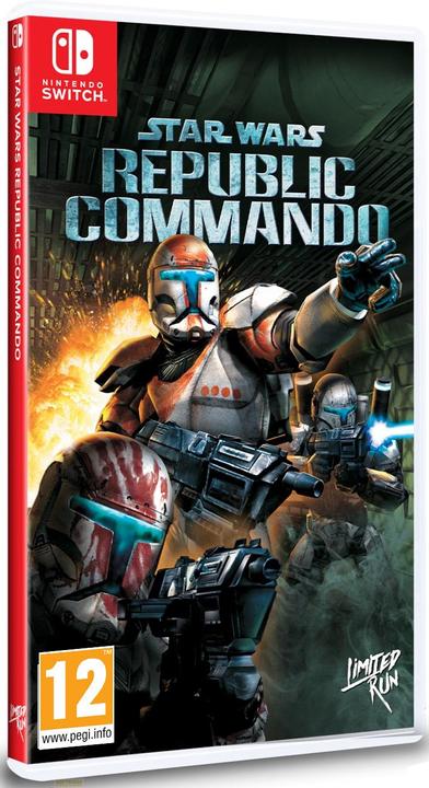 Produktbild Limited Run Wars: Republic Commando ( #103) (Import) LR103CVR Schwarz (Switch, EN)