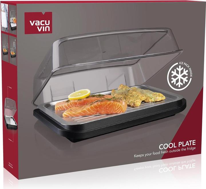 Image du produit Vacu Vin Plaque réfrigérante noire/transparente